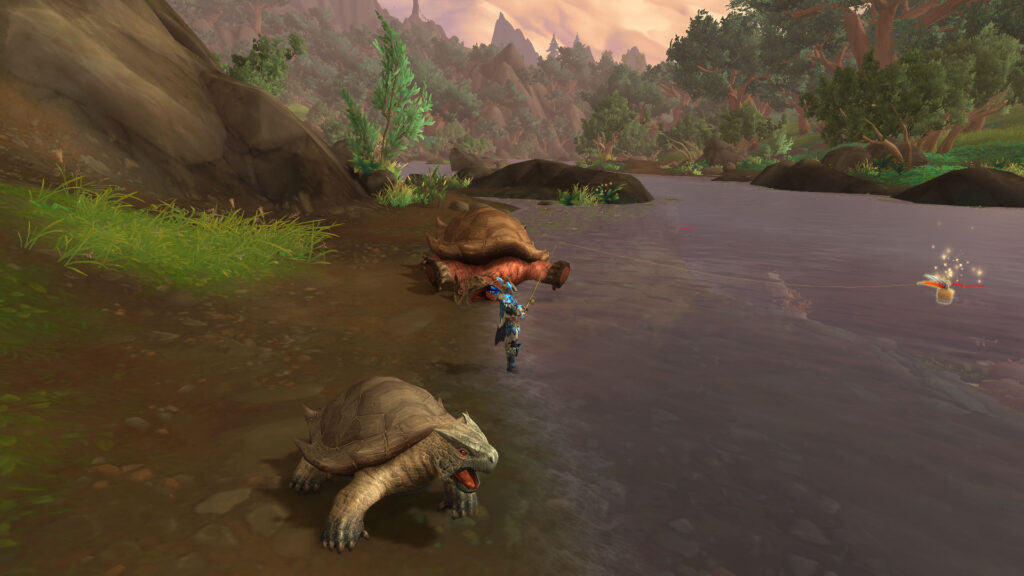 WoW Fishing in World of Warcraft